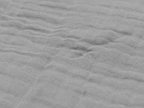 Jollein - Deken Ledikant 120x120cm Wrinkled - Storm Grey