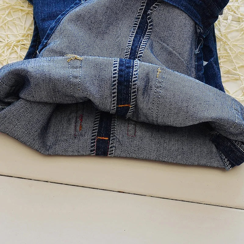 IENENS Toddler Boys' Denim Overalls Jeans Jumpsuit