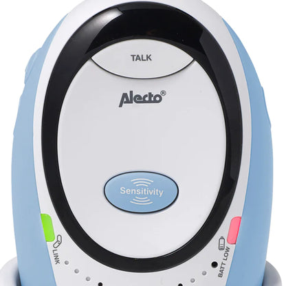Alecto - Full Eco DECT babyfoon, wit/blauw