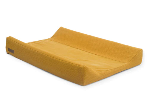 Jollein - Aankleedkussenhoes Brick Velvet Mustard 50x70 cm