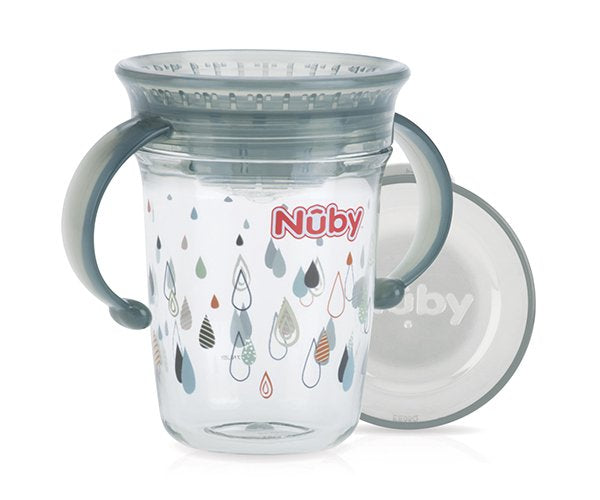Nûby - 360° Wonder cup in Tritan™ met handvatten - 240ml - 6m+