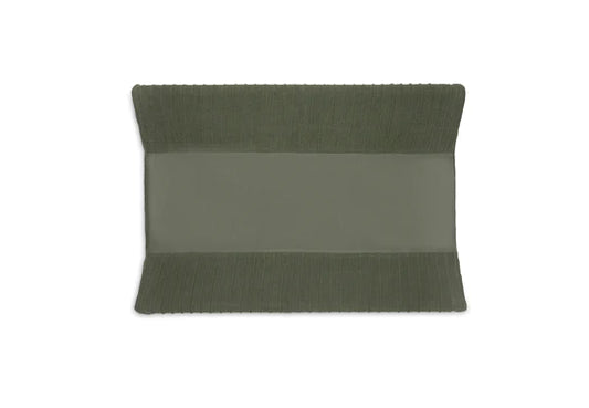 Jollein - Aankleedkussenhoes Pure Knit Leaf Green GOTS - 50x70cm