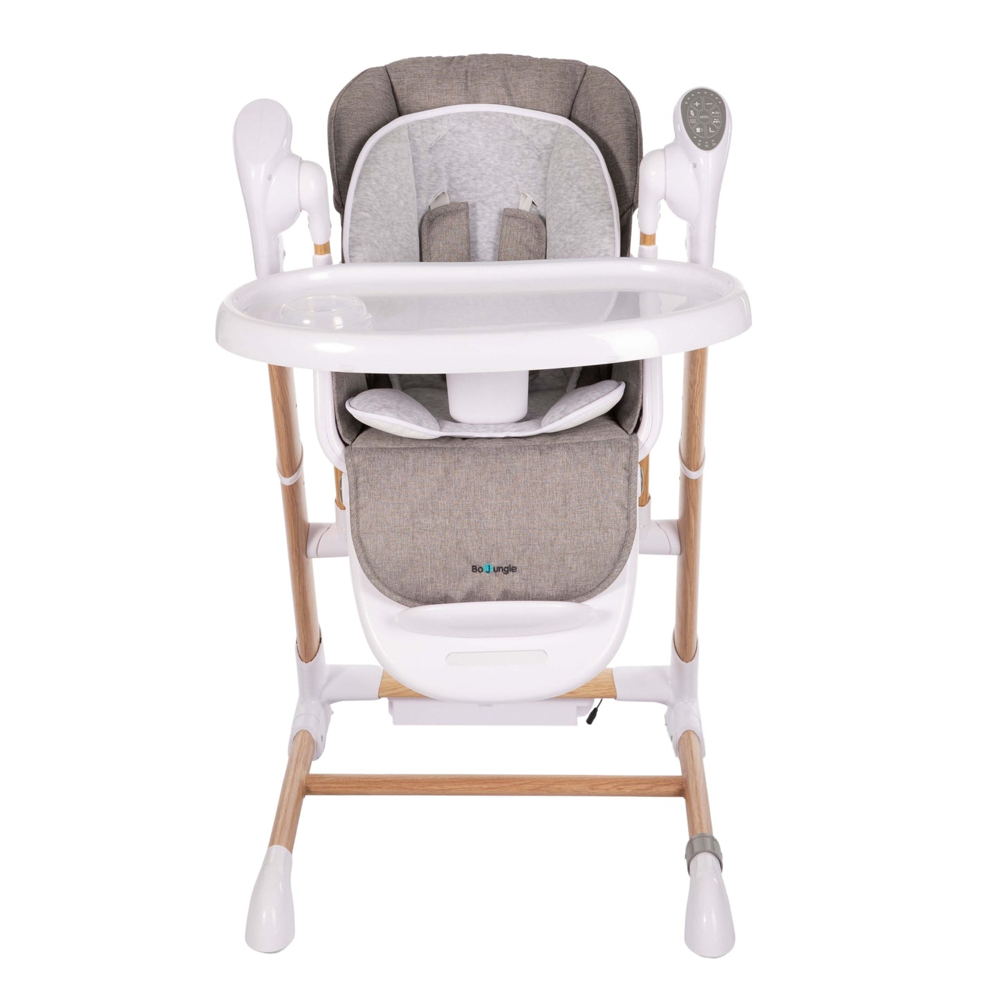 Bo Jungle - Swinging High Chair Pure White 2-In-1