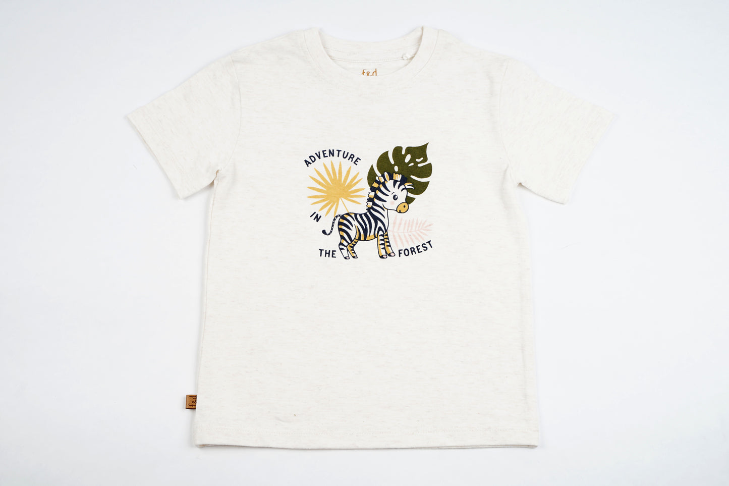 Frogs & Dogs - shirt zebra LS - Off white
