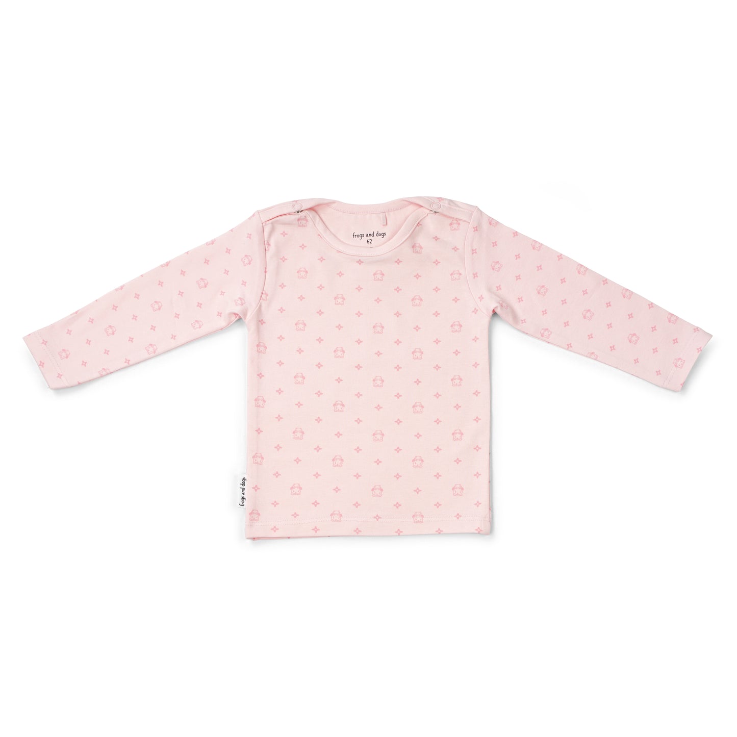 Frogs & Dogs - Shirt LS - Pink