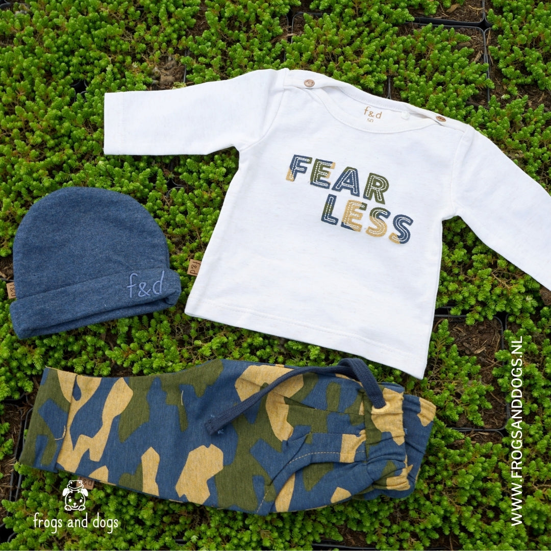Frogs & Dogs - Shirt Fearless - Off white