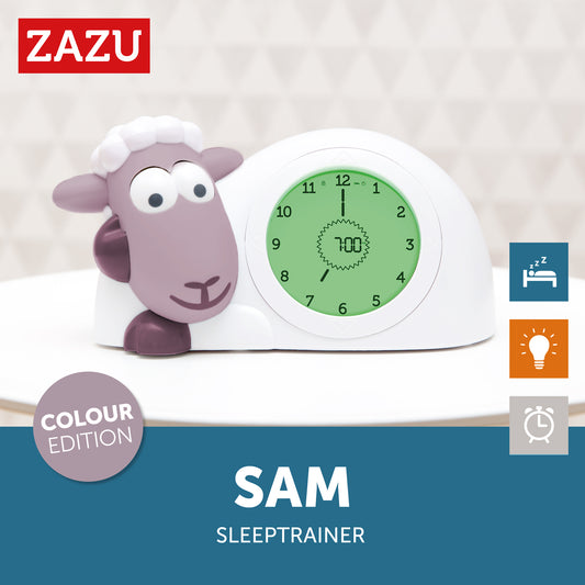 Zazu slaaptrainer Sam het schaap — Paars