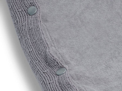 Jollein - Aankleedkussenhoes Bliss Knit Storm Grey - 50x70cm