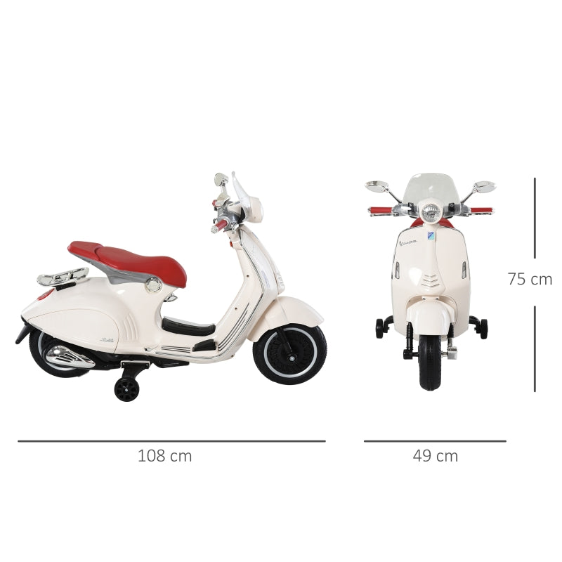 Vespa - elektrische motorfiets - kindermotorfiets