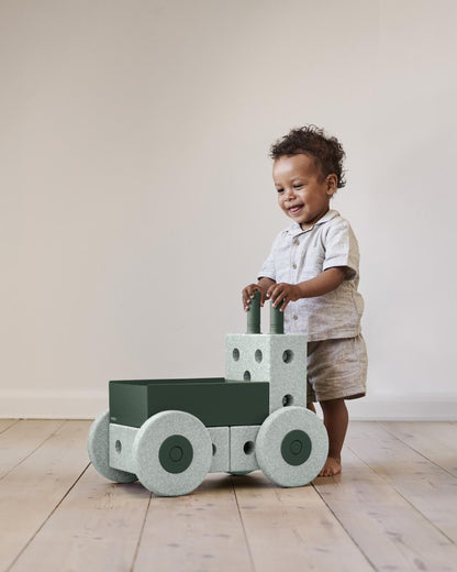 MODU - Activity Toy - Baby Walker loopauto set Ocean Mint / Forest Green