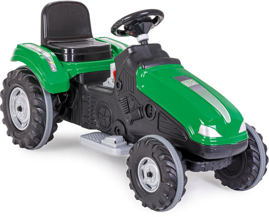 AMIGO Pilsan Mega accuvoertuig tractor 12V groen/zwart