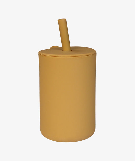TRYCO - SILICONE - STRAW CUP - HONEY GOLD