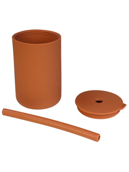 TRYCO - SILICONE - STRAW CUP - SIENNA