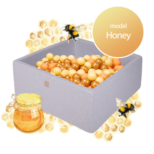 BESTSELLER 90x90x40 incl. 300 ballen - Honey Set