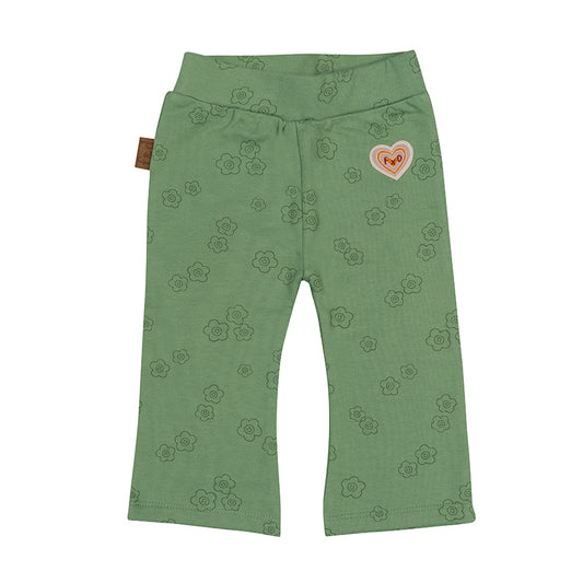 Frogs & Dogs - Flower Power Flared Pants AOP