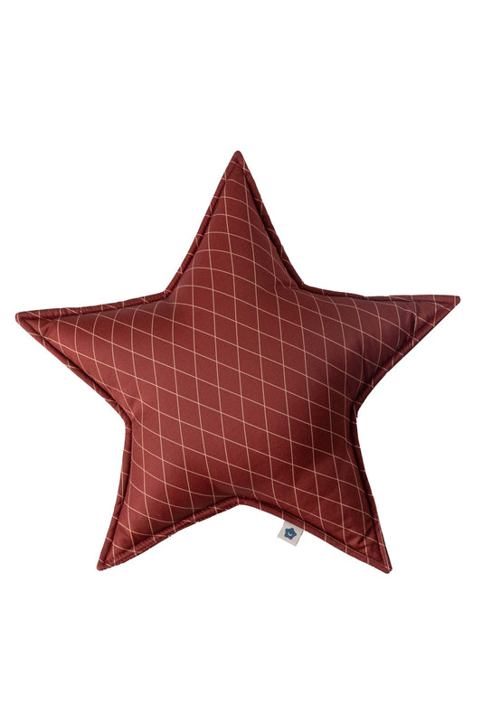 Toy Cushions Christmas Star Red