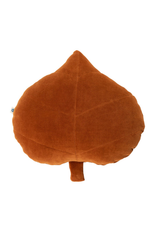 Toy Cushion Leaf Cinnamon