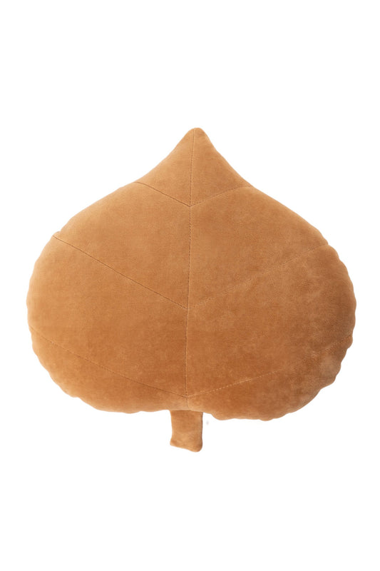 Toy Cushion Leaf Caramel