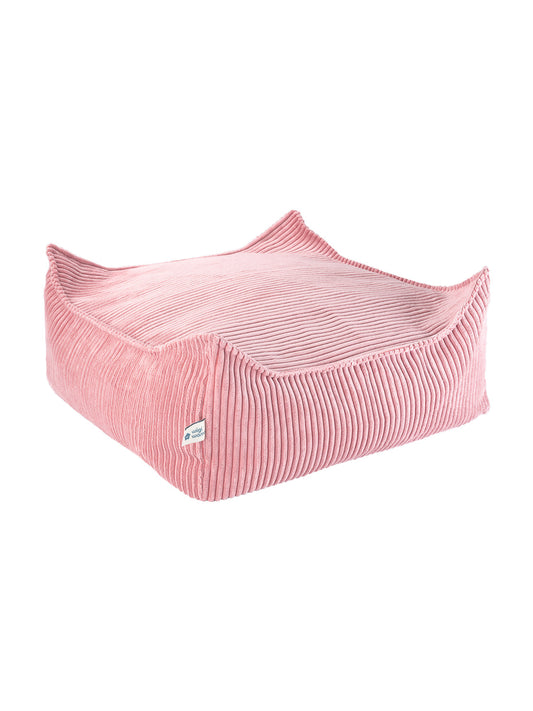 Square Ottoman Pink Mousse